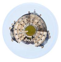spherical view of Luxembourg Palace in Paris photo
