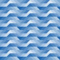 Diamond glass reflection geometric gradient seamless pattern. Simple flat illustration of a parallelogram and geometric triangle. Gradation blue color. For wallpaper, background, and printing motifs. vector