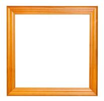 square lacquered wooden picture frame photo
