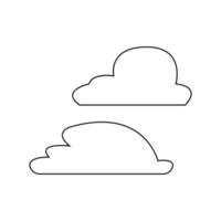 Yom Kippur Design elements clouds vector