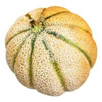 sicilian muskmelon cantaloupe melon isolated photo