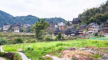 hengyang village with Bridge from backyards photo