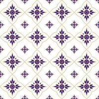 Blue purple and orange seamless pattern. Texture for tile, scrapbooking, wrapping paper, textiles, home decor, fabric, wallpaper, background, carpet, clothing. Traditional Ethnic. Vector illustration.