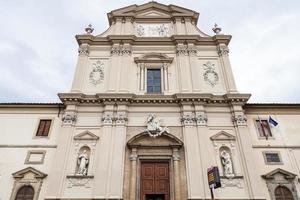 facade of San Marco Church in Florence photo