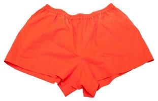 big red Calico shorts for men photo