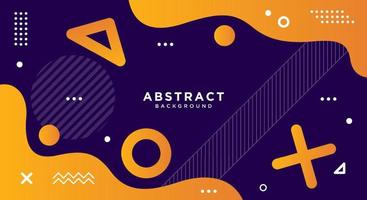 Abstract Colorful Purple with Geometric Shape Combination Background Design. vector