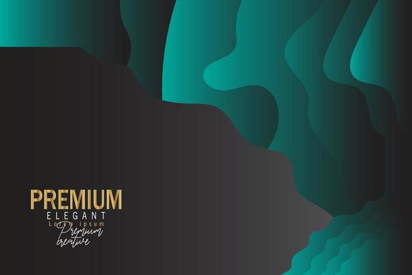 Black Friday Sale Offer Design Banner Template pack for Social Media Post and Web with beautiful green gradient color on abstract black background
