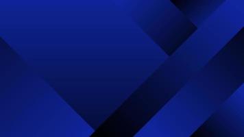 forma geométrica superpuesta azul abstracta con fondo de color degradado vector