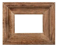 marco ancho de madera de roble foto