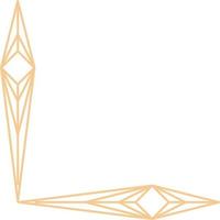 Minimal Corner Shape Design vector