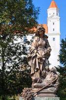 Monument of Alzbeta Durinska in Bratislava Castle photo