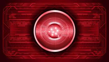 Modern Technology Background with eye vector