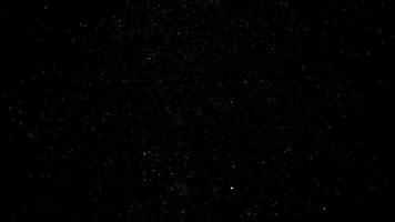 8k céu estrelado na noite video
