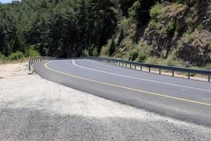 carretera en israel de norte a sur foto