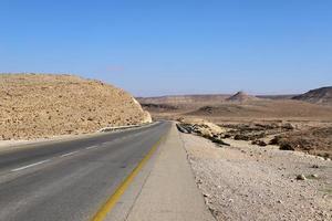 carretera en israel de norte a sur foto