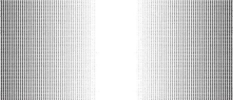 black and white halftone patern vector