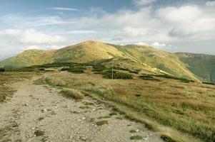 Road mountain landscape photo