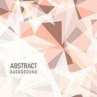 ilustración vectorial eps10, fondo abstracto geométrico en tonos de coral calmantes.diseño para tarjetas, folletos, pancartas. vector