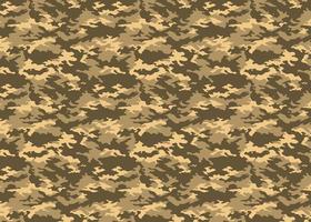 patrón transparente de camuflaje. ilustración vectorial ejército militar textura caqui vector