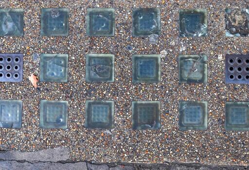 Detailed view on aged concrete grounds from different modern and historical buildings with cracks and a lot of structure in high resolution photo