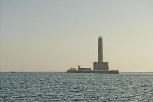 Sanganeb Red sea lightouse reef view photo