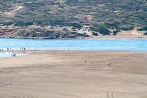 Picturesque beach on Rhodes photo