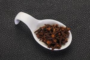 Dry clove seeds photo