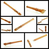 Wooden flute kolase photo