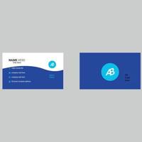 Business Card Tamplate design vector
