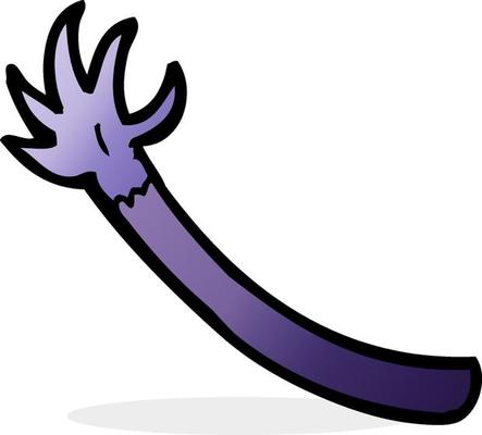 cartoon halloween vampire arm