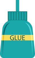 Glue in tube, illustration, vector on white background