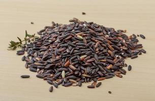 Dry wild rice mix photo