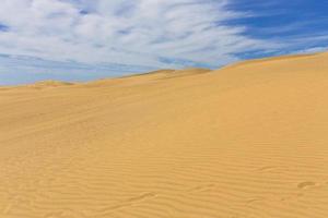 maspalomas duna - desierto en canarias gran canaria foto