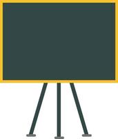 Empty blackboard, illustration, vector on a white background.