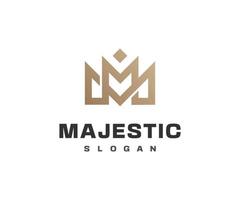 M Crown Logo vector