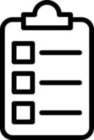 Clipboard Icon Style vector