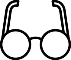 Glasses Icon Style vector