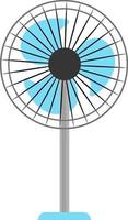 Standing fan, illustration, vector on a white background.