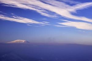 Winter in mountains photo