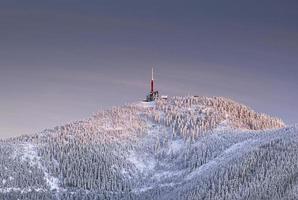 Winter mountains landscape photo