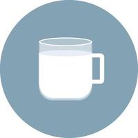 Jug of milk, illustration, vector on a white background.