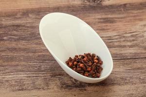 Aroma cuisine - dry clove seeds photo