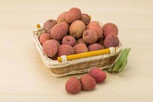 Tropical fruit - lychee photo