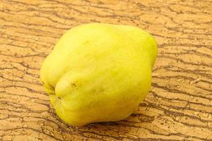 Sweet ripe and juicy quinces photo