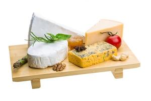 Variety cheese assortment photo