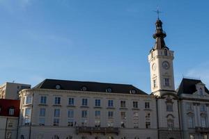 palacio jablonowskich en varsovia, polonia. foto