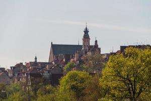 centro de la ciudad de varsovia, polonia foto