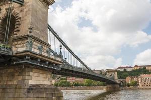 Chain Bridge of Budapest, Hungary photo