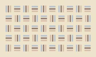 Bauhaus geometric pattern background. Trendy geometric background with bauhaus style. Geometric background with triangle, circle, and rectangle. Seamless modern geometric background. vector