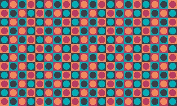 Bauhaus geometric pattern background. Trendy geometric background with bauhaus style. Geometric background with triangle, circle, and rectangle. Seamless modern geometric background. vector